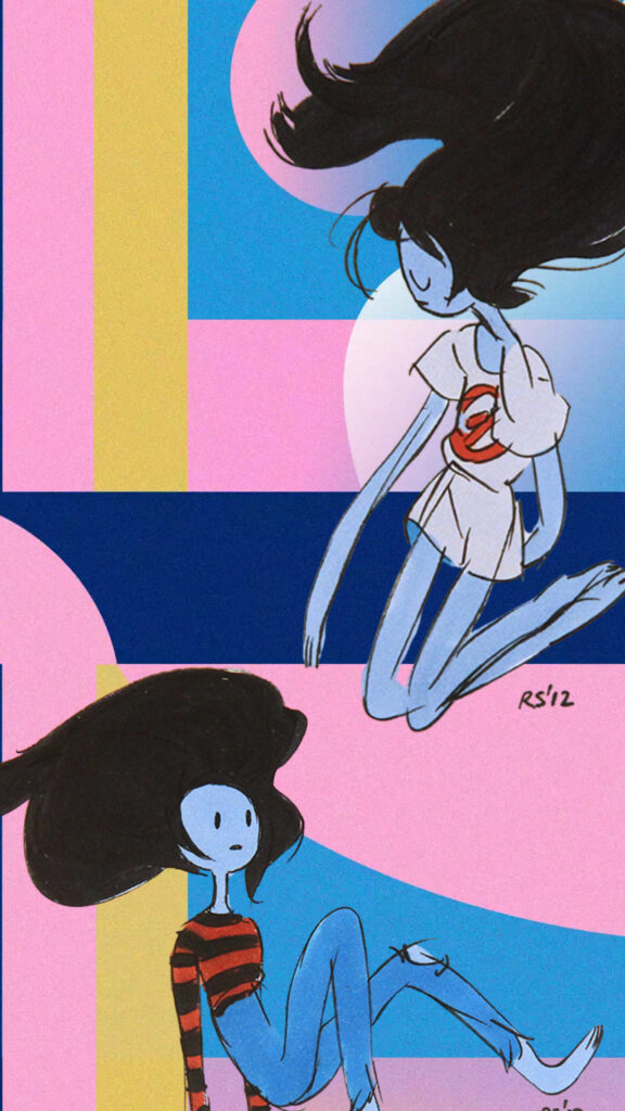 Marceline the Vampire Queen Adventure Time Mobile Wallpaper