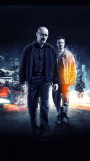 Breaking Bad and Battlefield Mashup Mobile Wallpaper