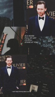 Tom Hiddleston Elegant Aesthetic Mobile Wallpaper