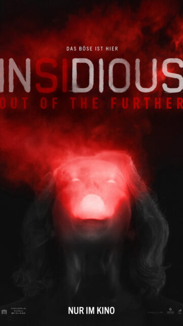 Insidious Red Fog Portrait Mobile Wallpaper
