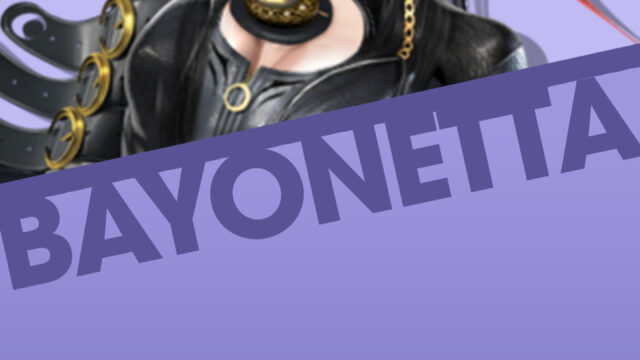 Bayonetta Smash Bros Stylized Portrait Mobile Wallpaper