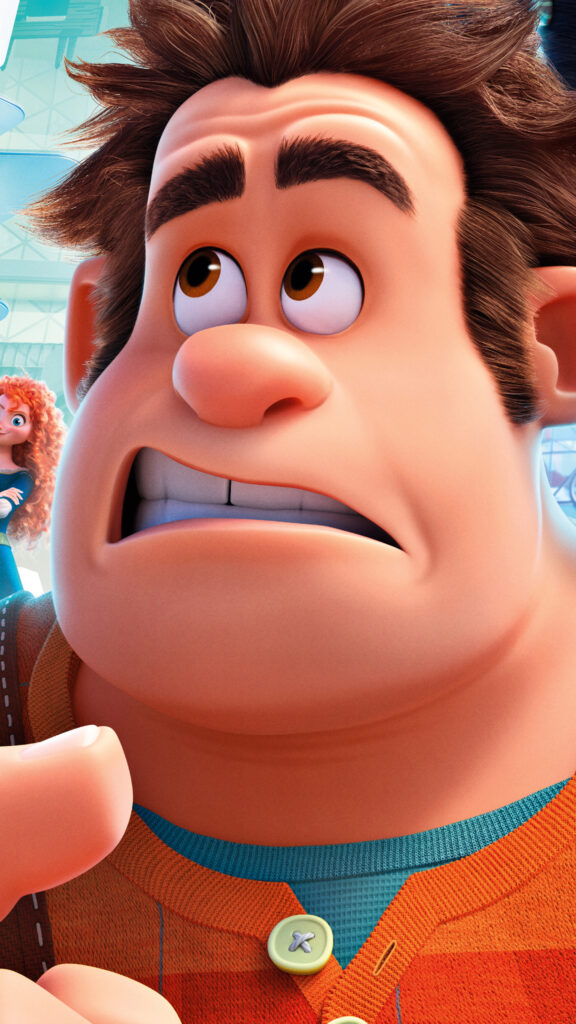 Wreck-It Ralph Close-up Character Mobile Wallpaper
