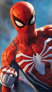 Spider-Man Advanced Suit Cinematic 4K Mobile Wallpaper