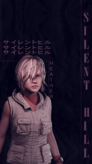 Heather Mason Silent Hill Minimalist Phone Wallpaper