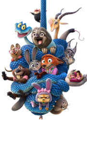 Zootopia Characters Tangled Together Mobile Wallpaper