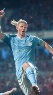 Erling Haaland Manchester City Football Mobile Wallpaper