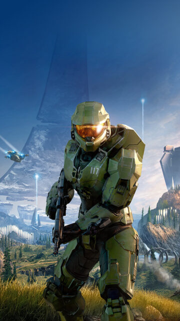 Master Chief Halo Infinite Mobile Wallpaper