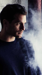 Portrait of Henry Cavill Cinematic Mobile Wallpaper