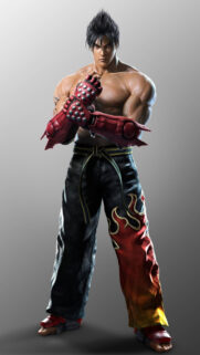 Jin Kazama Fighting Pose Tekken 8 Mobile Wallpaper