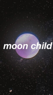 Dreamy Cancer Moon Child Astrology Aesthetics for Zodiac Inspired Phone Wallpaper