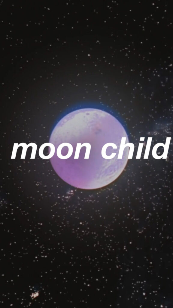 Dreamy Cancer Moon Child Astrology Aesthetics for Zodiac Inspired Phone Wallpaper