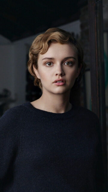 A Portrait of Actress Olivia Cooke Mobile Wallpaper