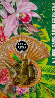 Brazilian Botanical Self Love Manifestation Vision Board Aesthetic Wallpaper
