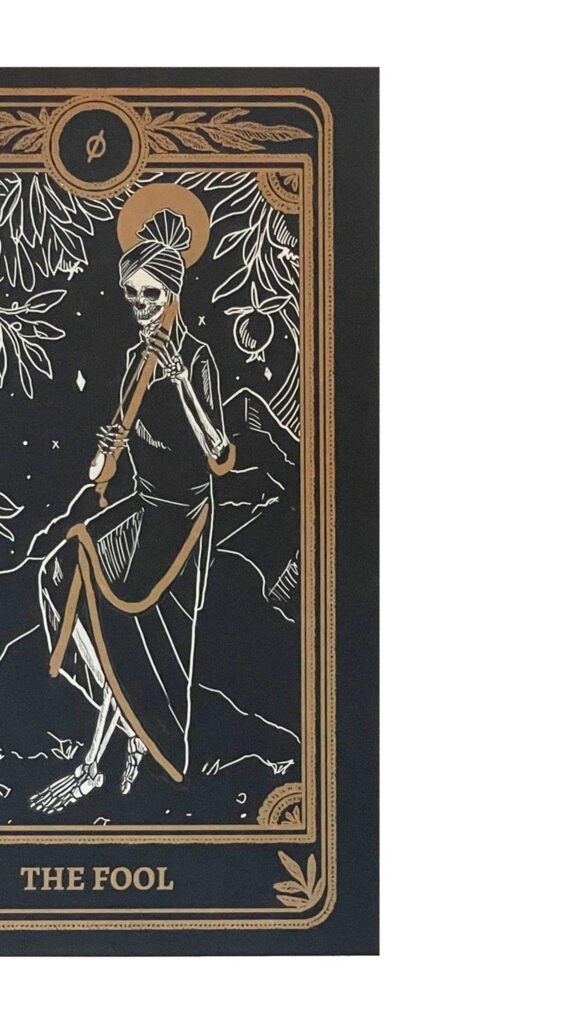 The Fool Tarot Card Meaning and Aesthetic Spiritual Desktop Wallpaper