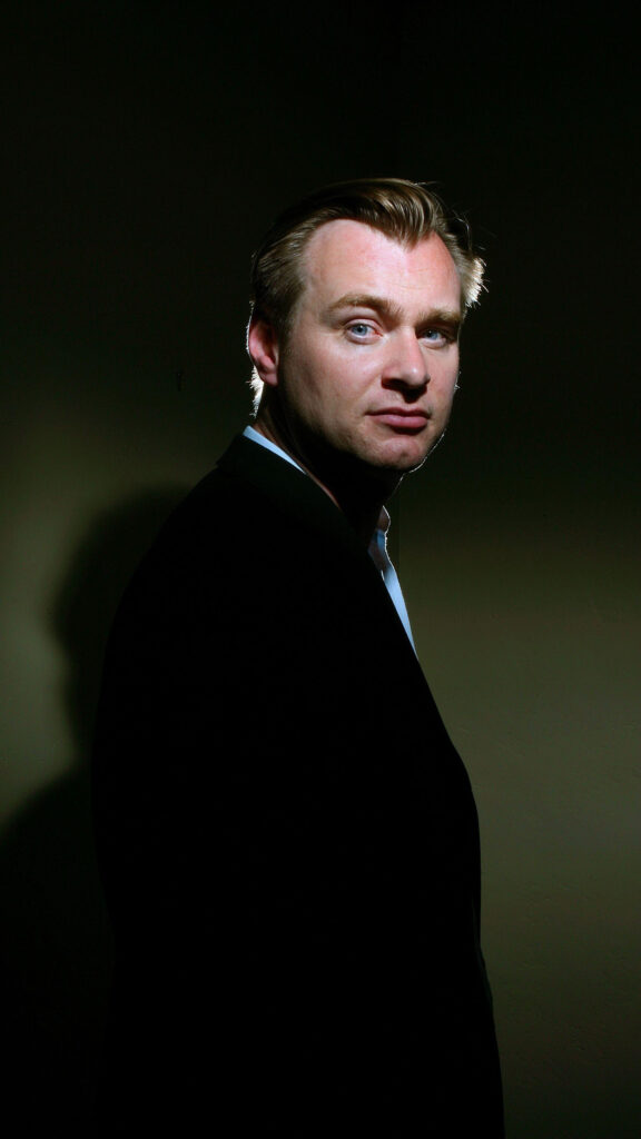 Christopher Nolan Portrait 4K Mobile Wallpaper
