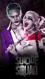 The Joker and Harley Quinn Suicide Squad Mobile Wallpaper