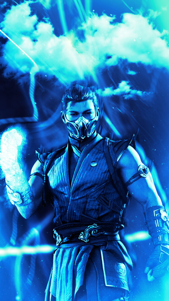 Sub-Zero Mortal Kombat 1 Fantasy Warrior 4K Mobile Wallpaper