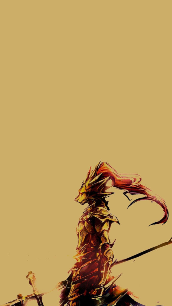 Ornstein Dark Souls Knight Artistic Mobile Wallpaper