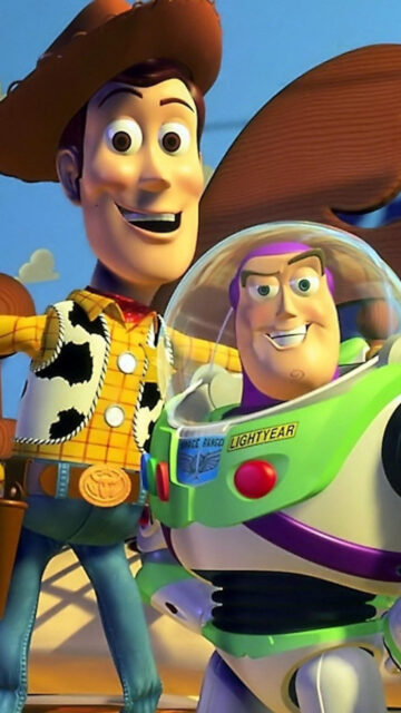 Toy Story Woody and Buzz Lightyear Best 4K Mobile Wallpaper