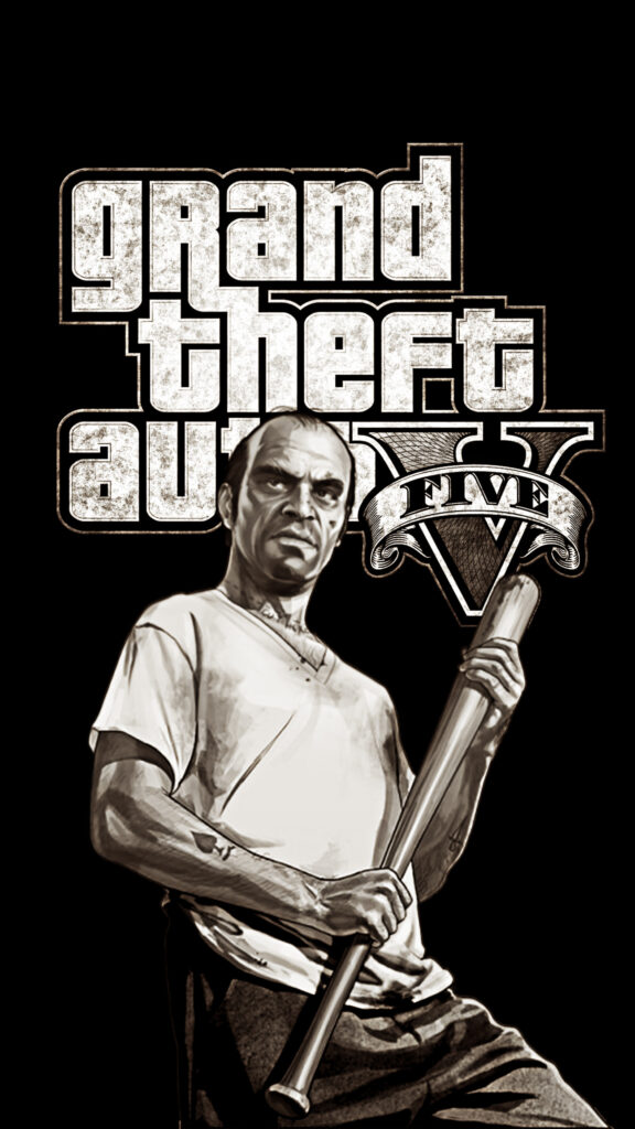 Trevor Philips Grand Theft Auto V Phone Wallpaper
