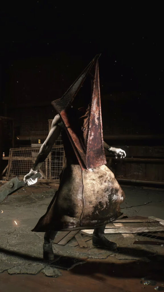 Pyramid Head Silent Hill 2 Remake Mobile Wallpaper