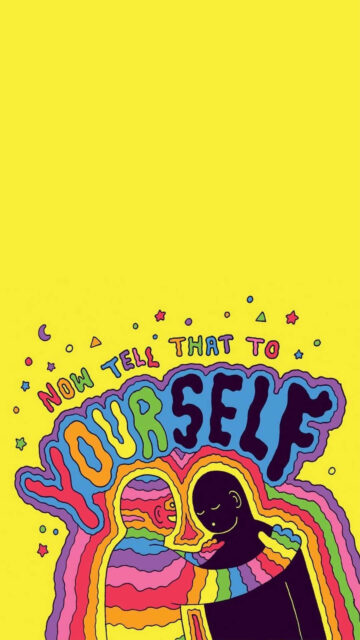 Self-Love and Daily Affirmation Manifestation Aesthetic Wallpaper