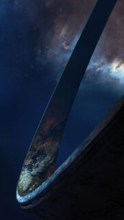 Halo Ring World Cinematic Mobile Wallpaper