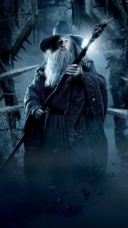 Gandalf the Grey Fantasy Portrait 4K Mobile Wallpaper