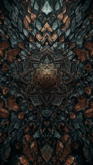 Sacred Geometry Mandala Energy Flow and Spiritual Growth Wallpaper