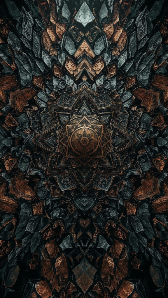 Sacred Geometry Mandala Energy Flow and Spiritual Growth Wallpaper