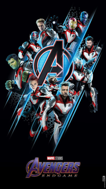 Marvel's Avengers Endgame Quantum Suit Team Mobile Wallpaper