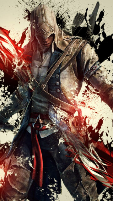 Assassin Warrior Action Mobile Wallpaper