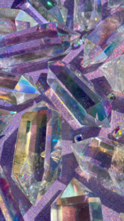 Iridescent Aura Quartz Crystal Energy and Manifestation Wallpaper