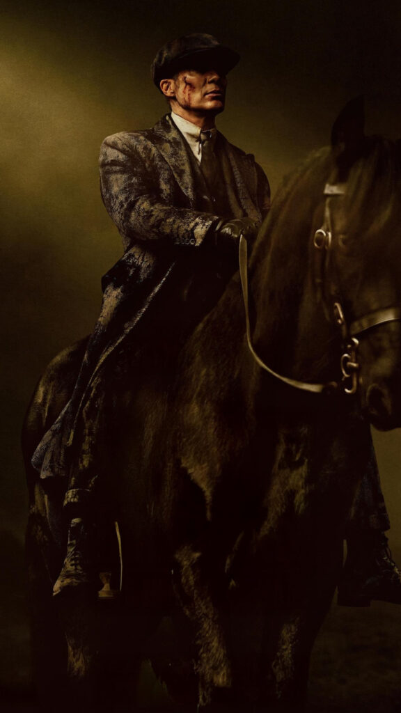 Thomas Shelby Peaky Blinders Dark Horse Mobile Wallpaper