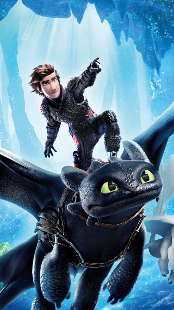 Hiccup and Toothless How to Train Your Dragon Mobile Wallpaper