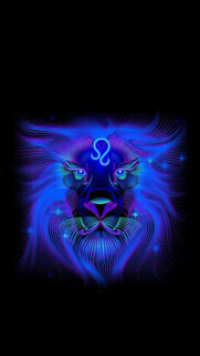 Fiery Leo Zodiac Sign Symbolism and Strength Spiritual Wallpaper