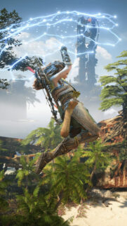 Aloy Soaring Horizon Forbidden West Mobile Wallpaper
