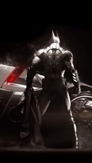 Batman Dark Knight Tech Suit Mobile Wallpaper