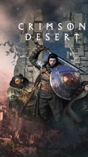 Crimson Desert Fantasy Warriors Mobile Wallpaper