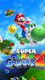 Super Mario Galaxy 2 Yoshi Adventure Mobile Wallpaper