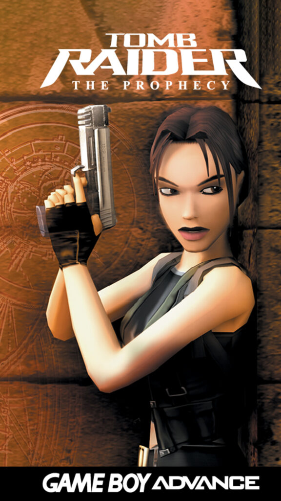 Tomb Raider The Prophecy Lara Croft Game Boy Advance Mobile Wallpaper