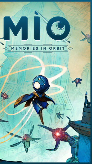 MIO Memories in Orbit Abstract Sci-Fi Character Mobile Wallpaper