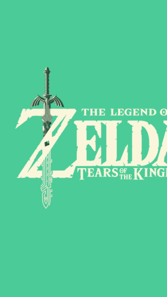 The Legend of Zelda Tears of the Kingdom Minimalist Mobile Wallpaper