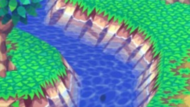 Animal Crossing River Scene Mobile Wallpaper or Phone Wallpaper