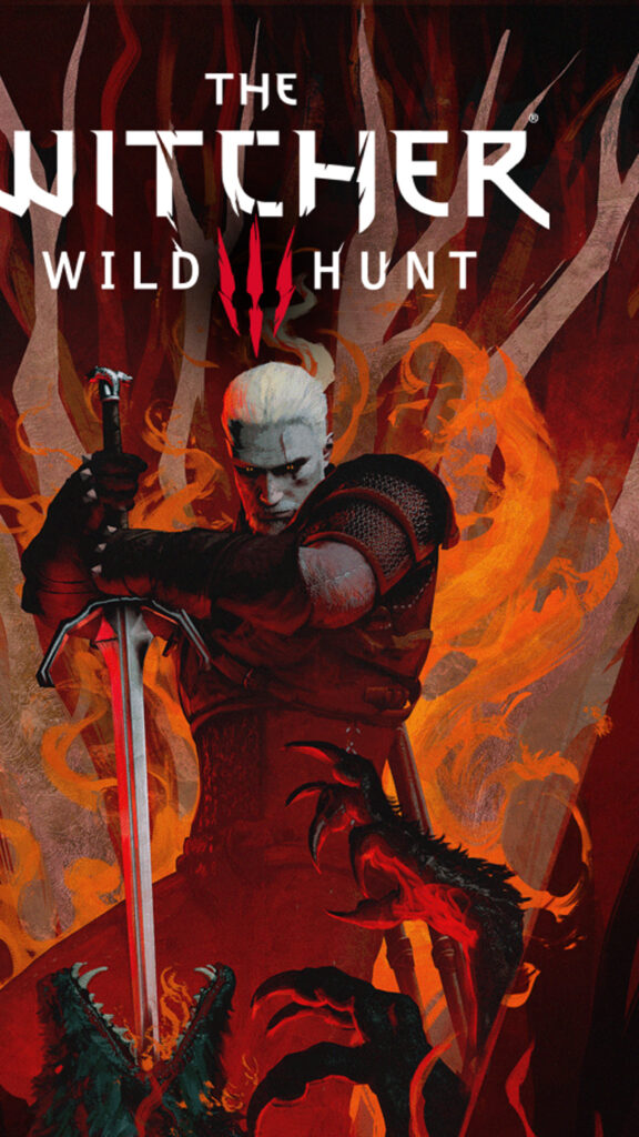 Geralt of Rivia The Witcher 3 Mobile Wallpaper