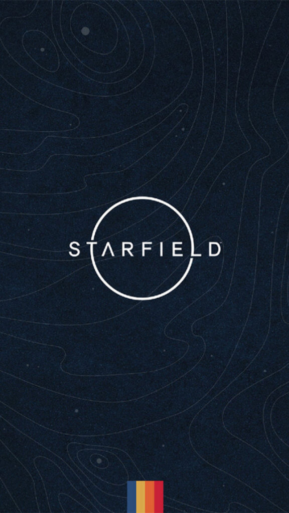 Minimalist Dark Blue Starfield Mobile Wallpaper