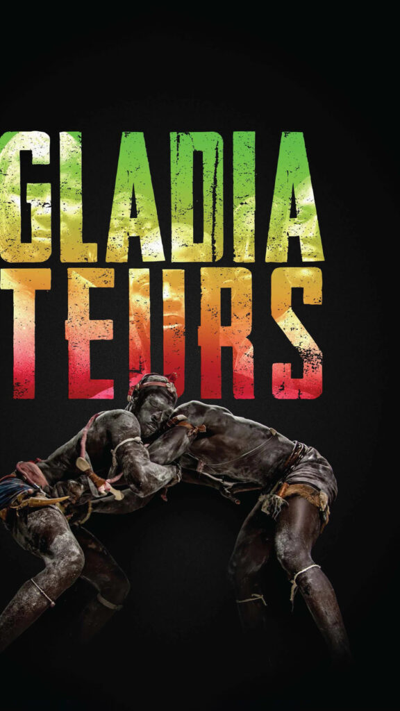 West African Wrestling Tradition Mobile Wallpaper