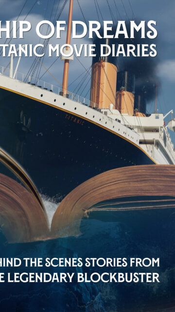 Titanic Ship of Dreams Cinematic Book Art Mobile Wallpaper