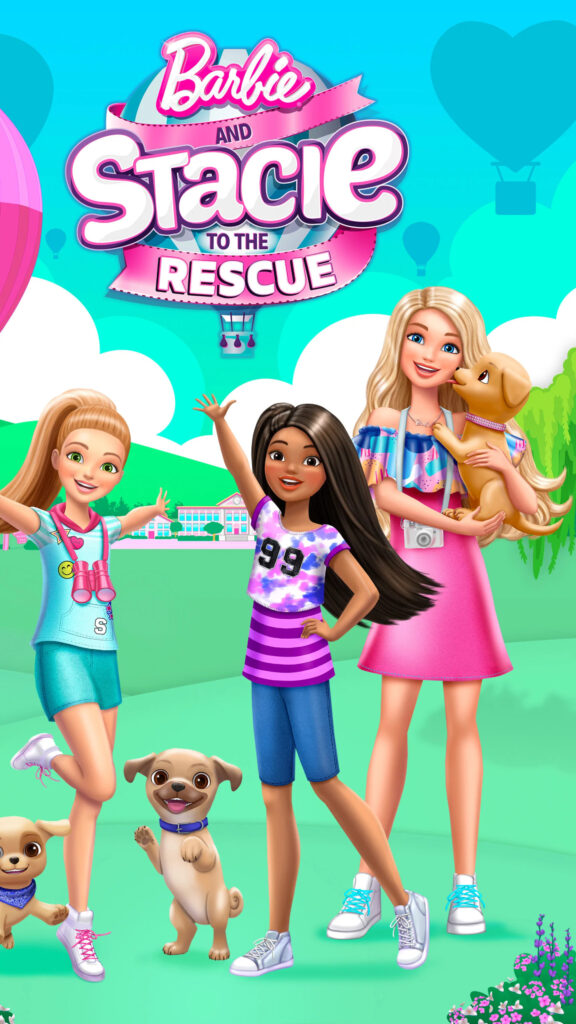 Barbie and Stacie to the Rescue Animated Film Mobile Wallpaper