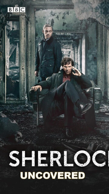 Benedict Cumberbatch and Martin Freeman Sherlock Mobile Wallpaper